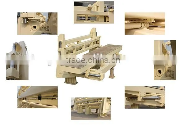 building cement brick block machine:tilting table