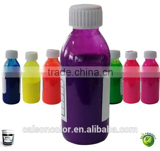 complete colors fluorescent pigment colors in textile