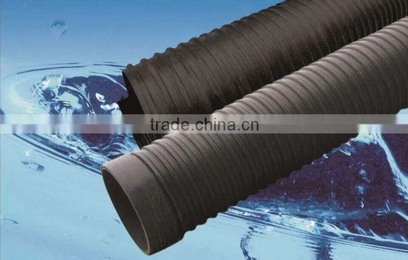 HDPE double wall pipe large diameter hdpe corrugated drainage pipe