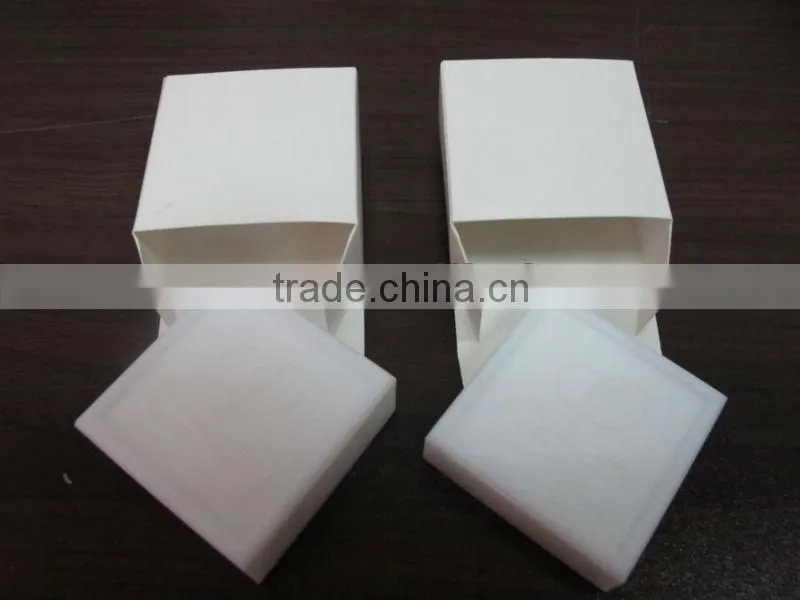 Hotel Use Bath Soap in Rectangular Shape with Clip Wrap