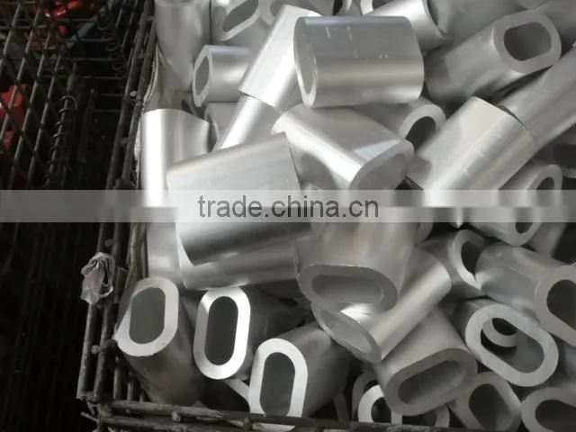 Aluminium swaging sleeves, DIN3093
