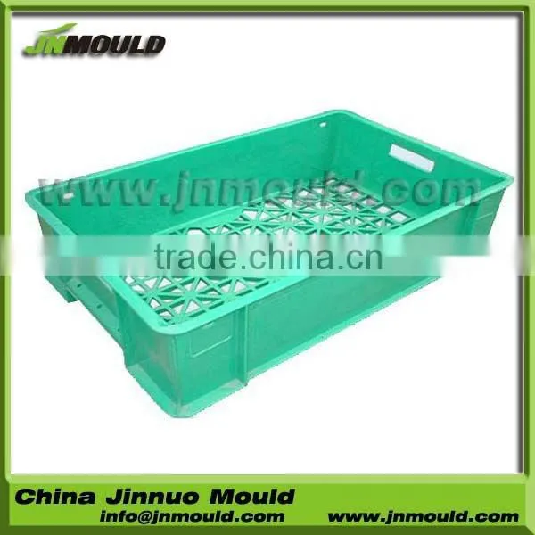 plastic injection aquatic product crate mould