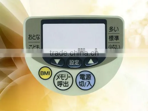 Silkscreen Printed and Die Cut,Clear Punched Window,Self Adhesive Polycarbonate Labels For Remote Control