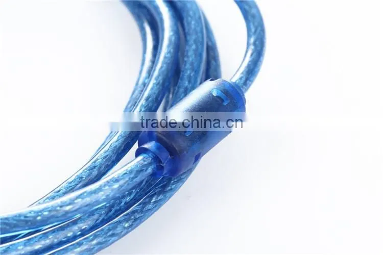 1.5m blue USB Extension Cable Male to Female USB Cable