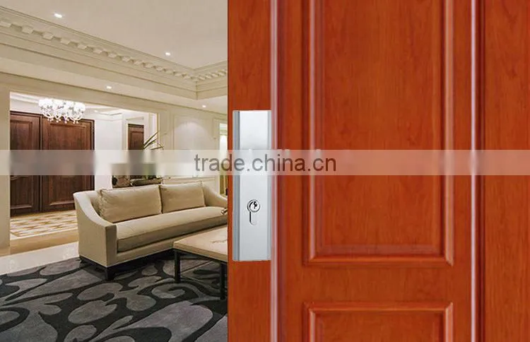 Hot Sale High Quality Tri-Circle ALuminium Alloy Lever Latch Door handles locks/ wholesale household Door handles locks set