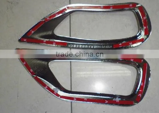 2014 cherokee laredo rear fog lamp cover, ABS chromed