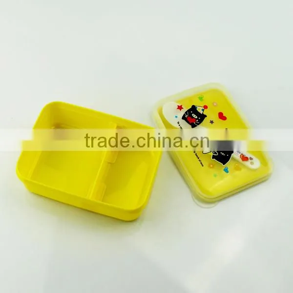 2 compartment kids lunch box