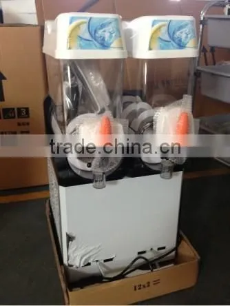 Factory price, white Slush making machine(XRJ-12L*2)