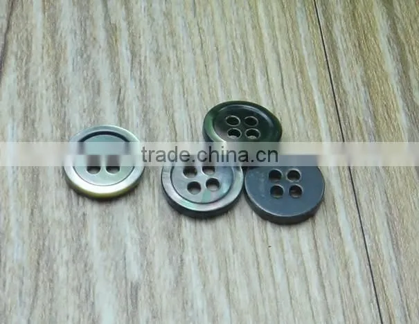 garment accessory 4-hole shell button