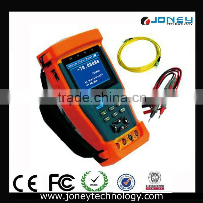 Hot 3.5 inch CCTV ptz control Tester with digital multimeter and optical power meter
