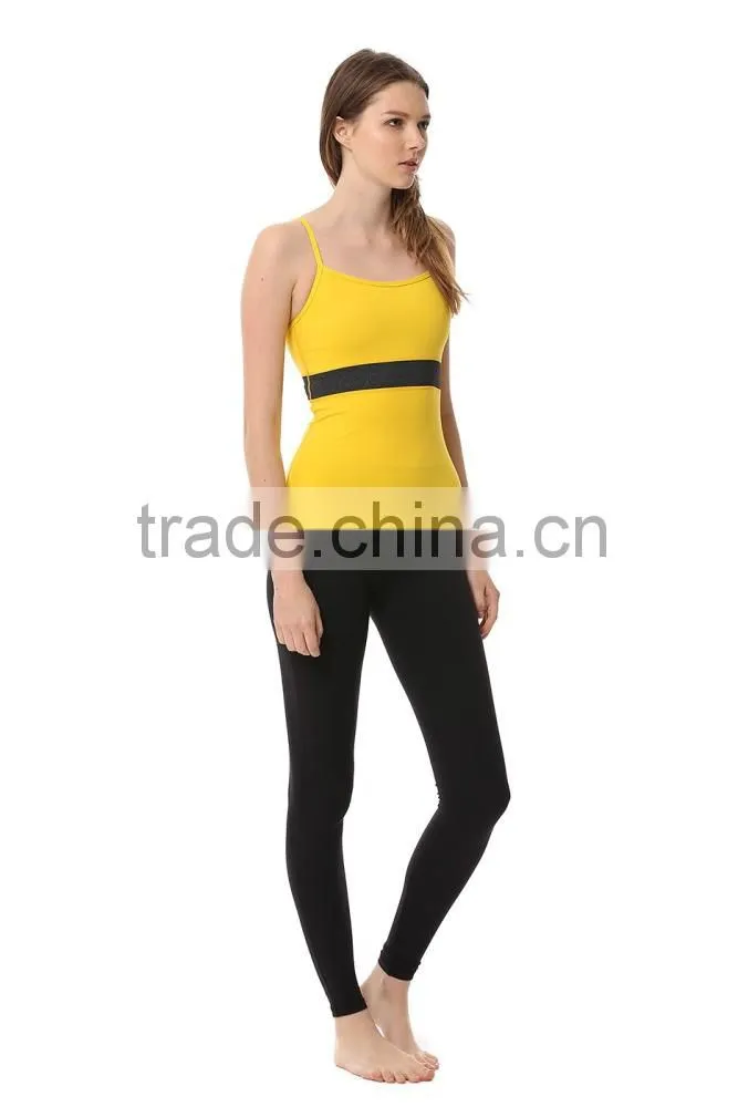 Ladies's Yoga Wear Slim Fit Sexy Jersey Women Fashion Lounge Tank