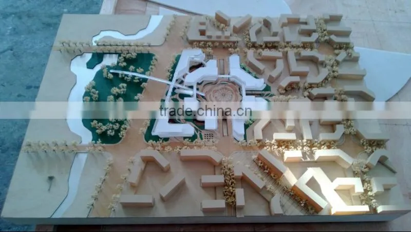 1/300 Urban planning project design maquette scale model