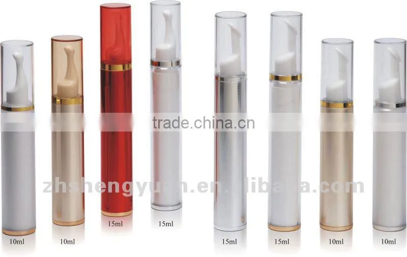 10ml/15ml airless eye lotion bottle with different kinds