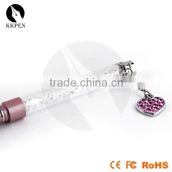 KKPEN Crystal Mobile Phone Stylus + 3.5mm Dust Plug Style Bling Touch Screen Pen