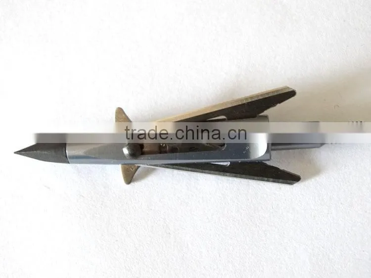 Archery 2 Blades Broadhead Mechanical Design For Hunting