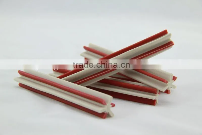 whiskas (two-tone straight hexagonal natural dog chews)