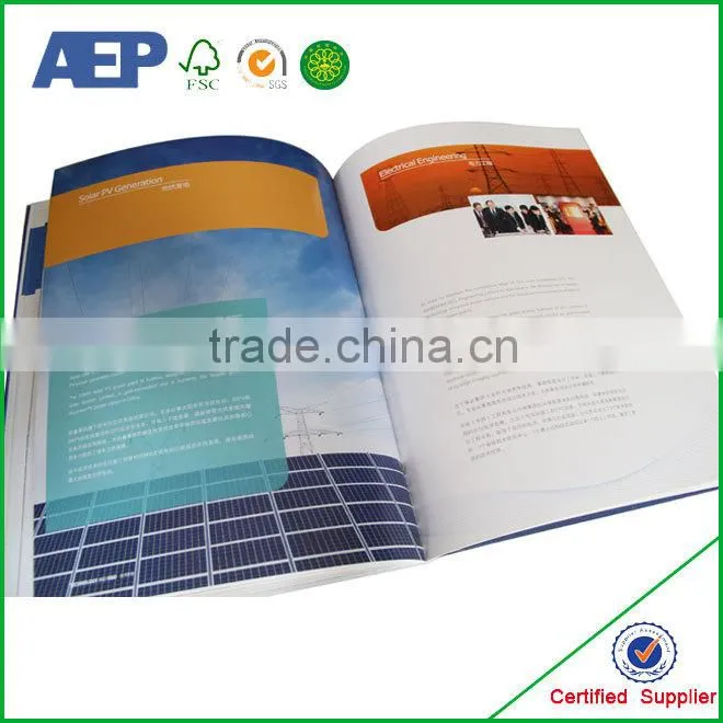 Costom cheap colorful advertising booklets printing