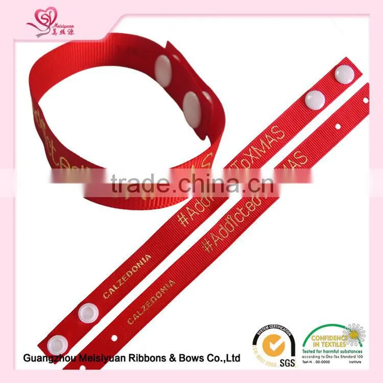 China manufacturer high color strength grosgrain ribbons imported custom silk-screen printing equestrian prize ribbons
