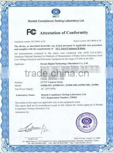 IP 66 cctv camera ES500-MC-270UDH