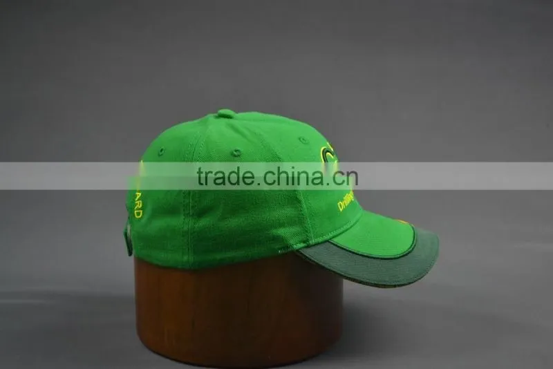 Custom 100% Cotton Racing Baseball cap with embroidery logo