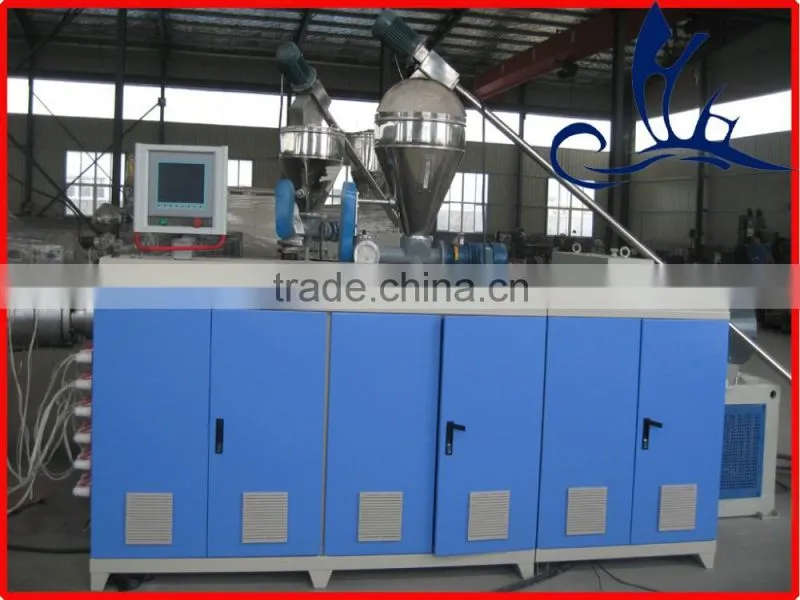 pvc extruding machine pipe