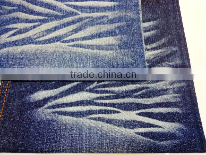 2016 cotton/polyester jeans fabric rolling packing standard
