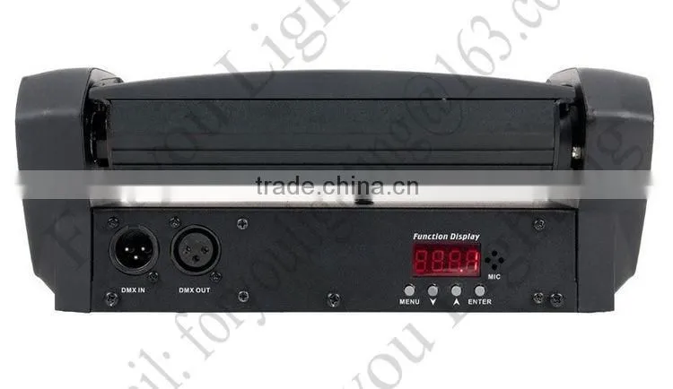 8x3Watt Pro Stage Disco DJ Wedding Party ADJ ON-X 8-Eye Sharpy 8x3W RGBW LED Mini Spider Beam Light