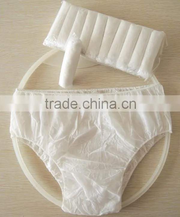 Adult Hospital Nonwoven Disposable Medical Panties