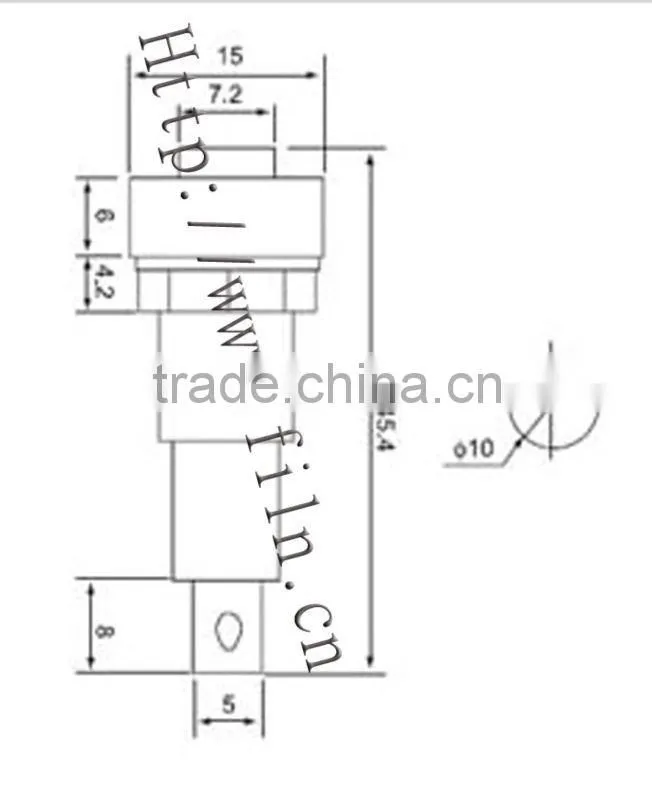 FL1-010 solar traffic mini led signal tower light