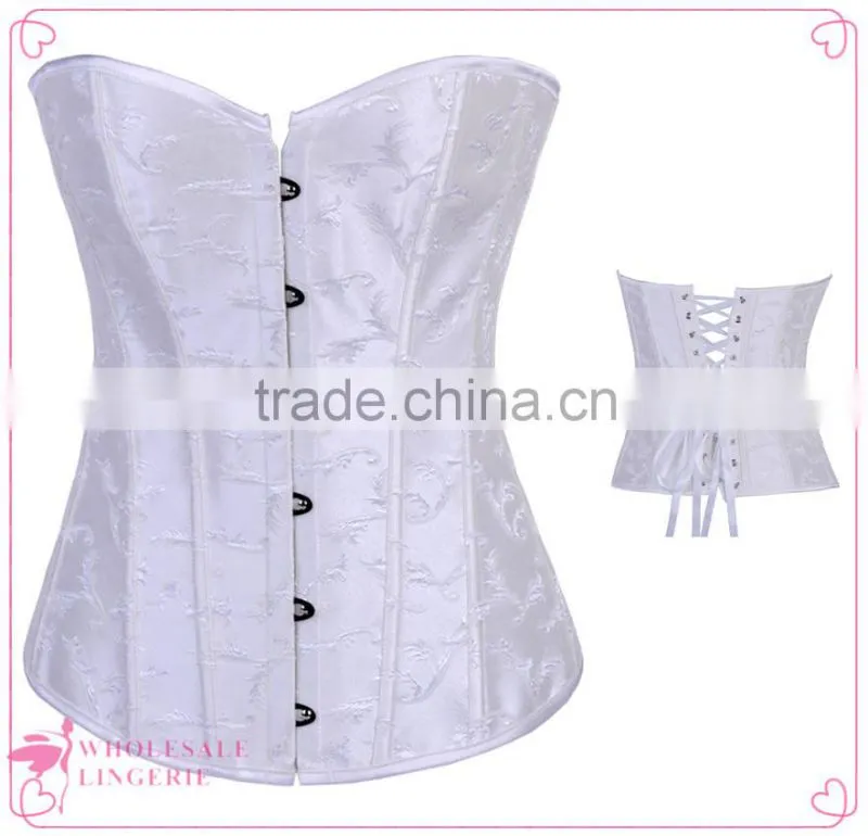 White corset tops to wear out cheap corset for sale