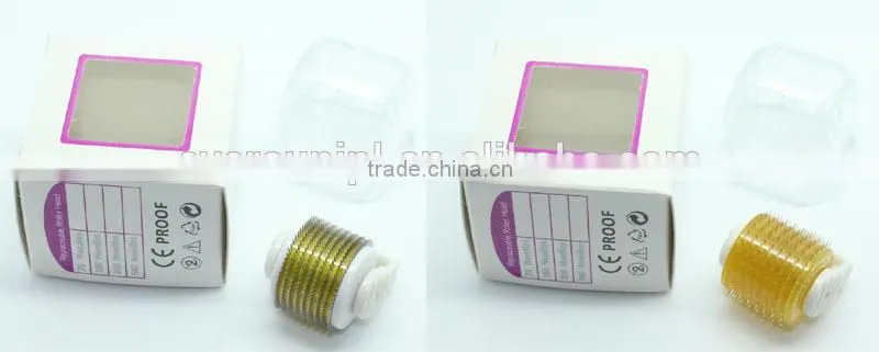 Factory lowest Price LED derma roller / Manufactory LED therapy micro skin roller for wrinkle rmeoval micro needling roller