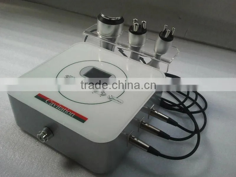 Free Shipping!beauty body face machine with tripolar RF, ultrasound devices for home use, ultrasound massager