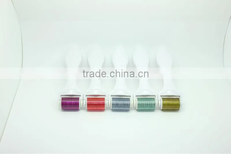 Different colors(yello,red,green) Derma Rejuv Skin Roller