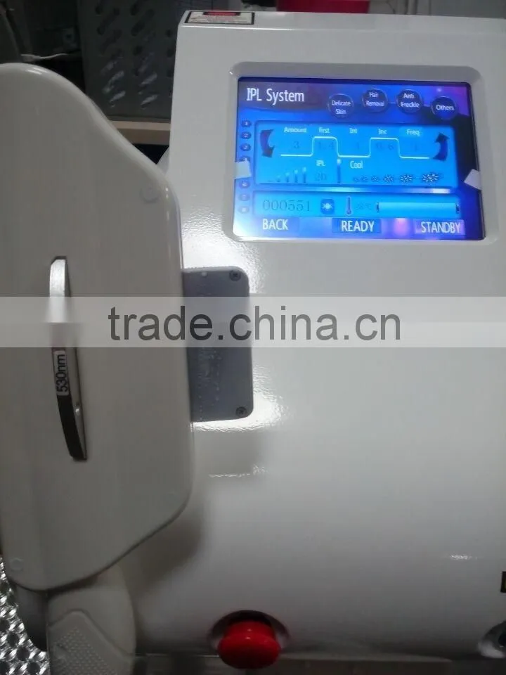 2015 Newest multifunctional cosmetic equipment ipl hair removal germany skin solution