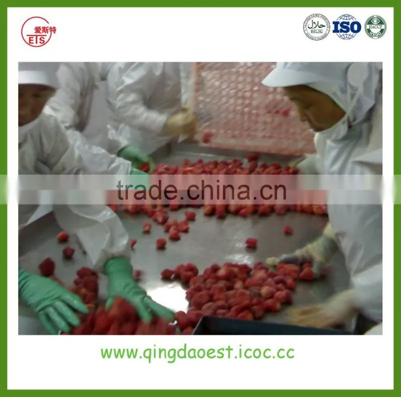 Export High Quality factory organic Frozen Strawberry