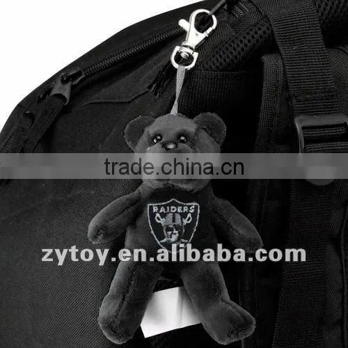 Cute Plush Black Bear Decor OEM