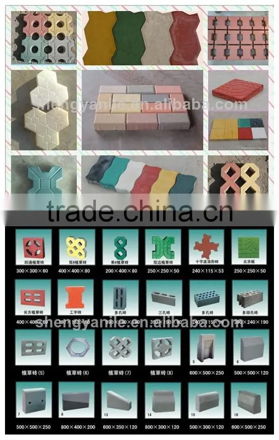Shengya Block Makig Machinery QT5-20 Automatic Block Machine Price in Africa