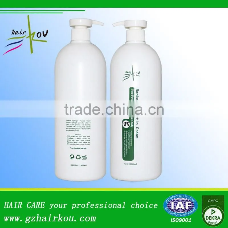 1000ml Stabilized Peroxide Cream Hair Color Developer for All Hair Coloring