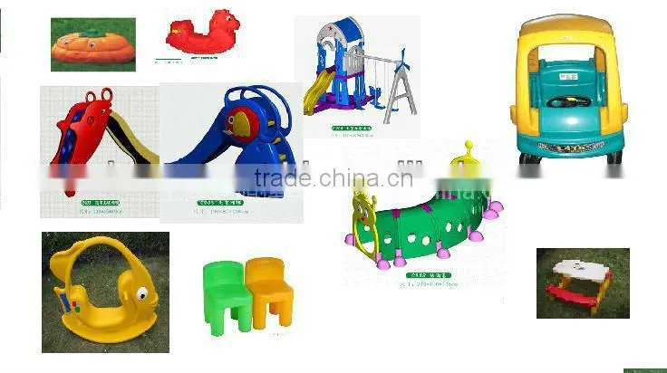 OEM plastic outdoor slide toys,custom-design outdoor slide toys by rotomolding