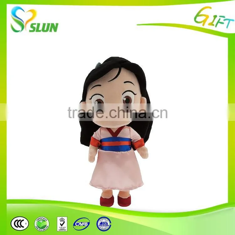 DIY lovely toy Fashion design custom plush dolls for holiday