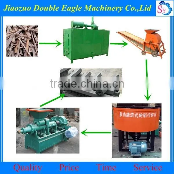 coal stick briquette extruder machine /coal bars extruding machine manufacturer