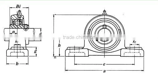 KOYO water resistant flange bearing UCP209