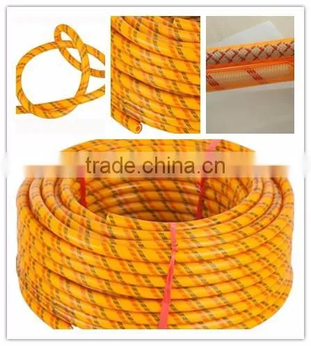 Yellow high pressure spray hose/new design pvc spray hose