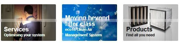 F7 pocket air filter