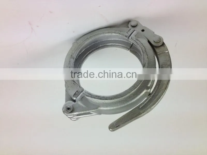 High Quality Pipe Clamp Fittings Forging Concrete Pump Pipe / Rubber Hose Clamp China Supplier