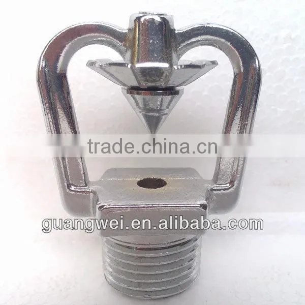 High pressure mist spray nozzle for fire fighting open system