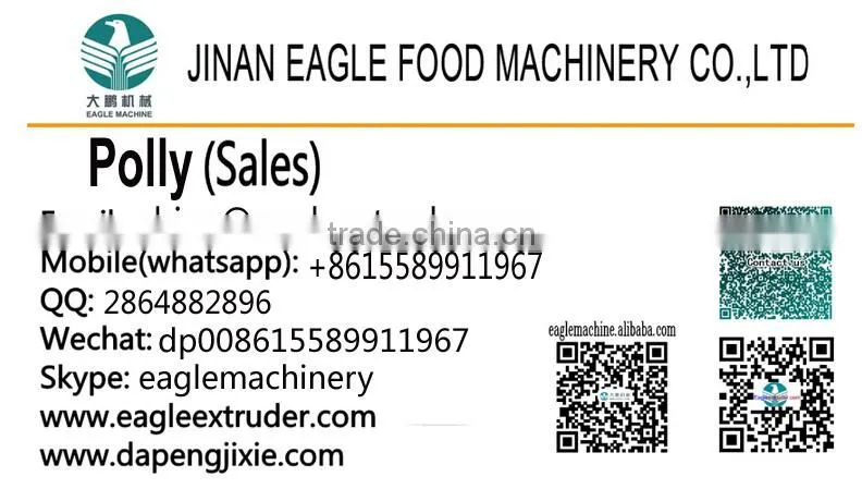 Frying snacks food/pellet chips machine
