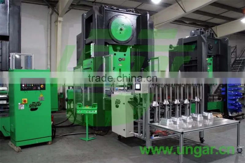 2016 New Design UNGAR Updated Aluminum Foil Container Making Collecting Machines (UNST-0610) 2-LINES