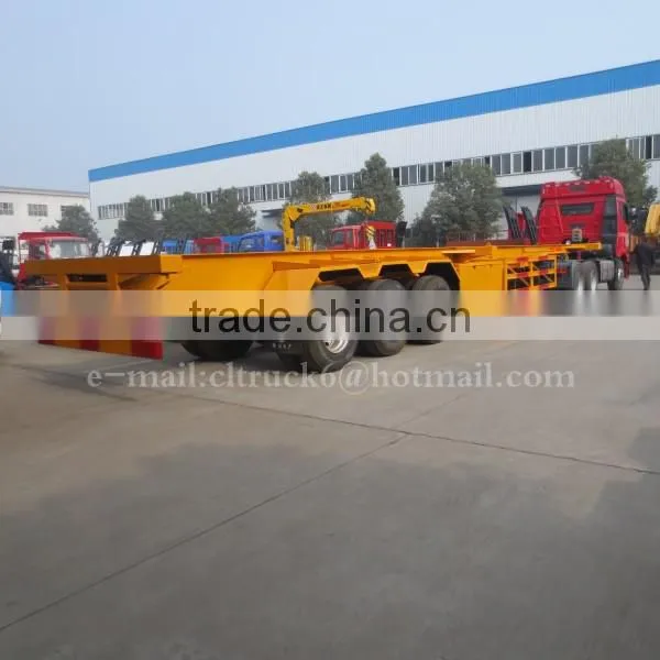 CLW 3 axles 40 Foot Container skeleton trailer