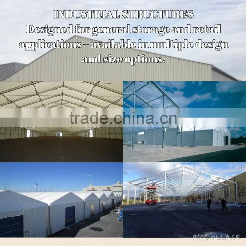 waterproof temporary warehouse tent aluminum structure of China tent manuacture